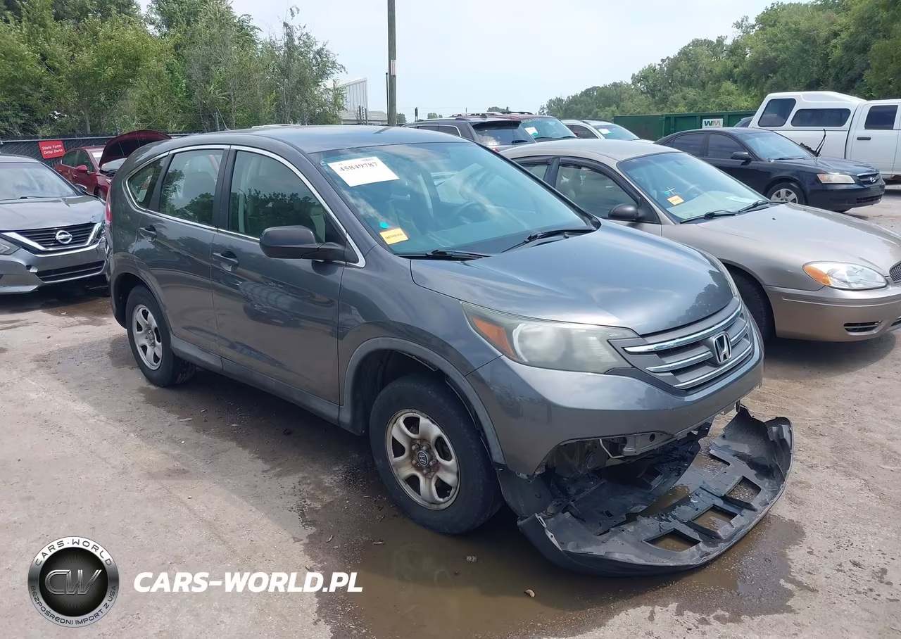 2013 Honda Cr-V Lx VIN:2HKRM4H35DH655507 - 1