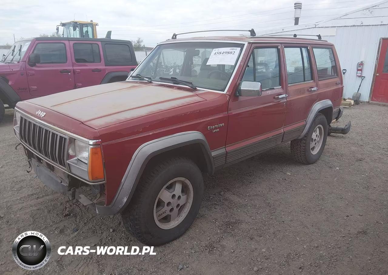 1989 Jeep Cherokee Laredo VIN:1J4FJ58L3KL428997 - 2