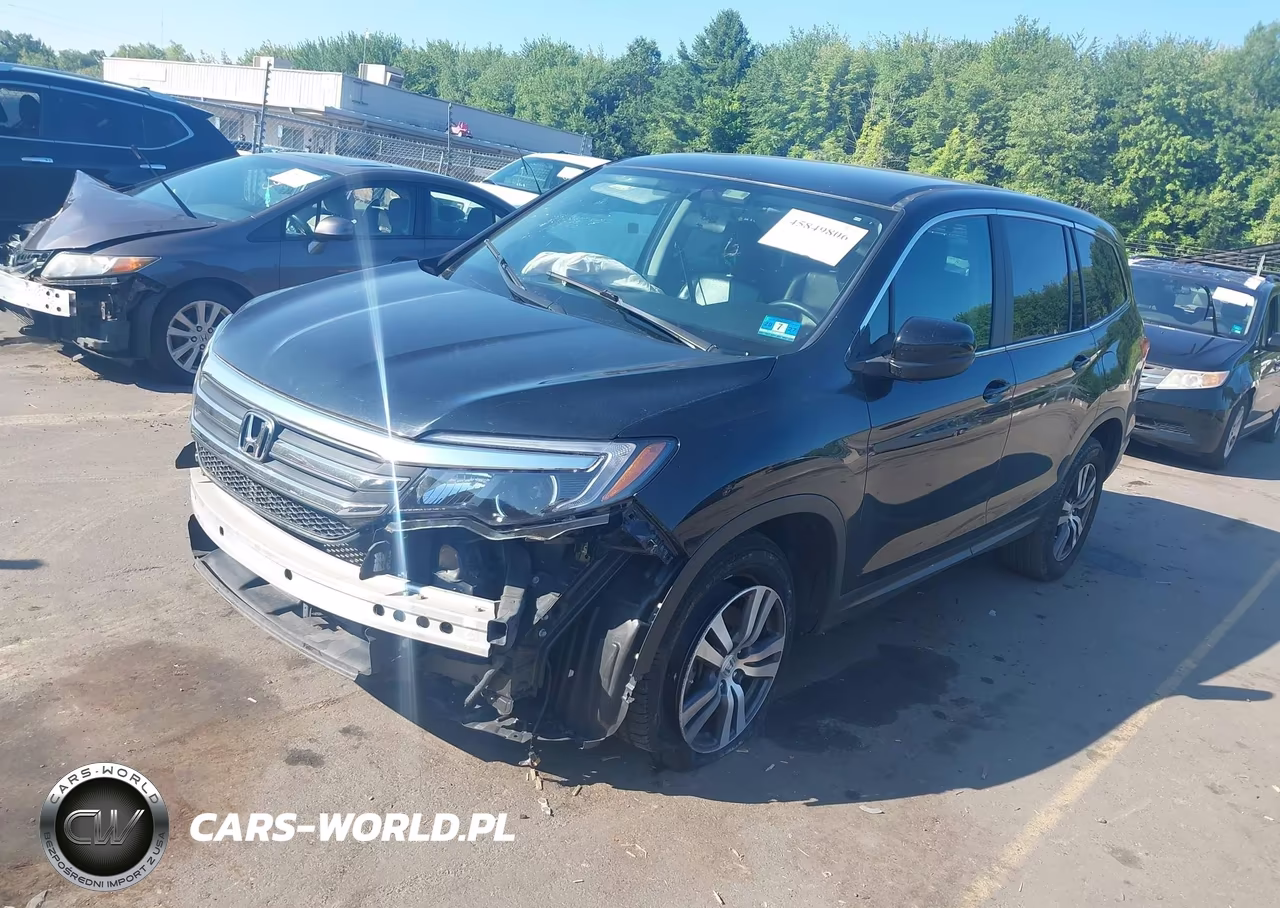 2018 Honda Pilot Ex VIN:5FNYF6H36JB057728 - 2