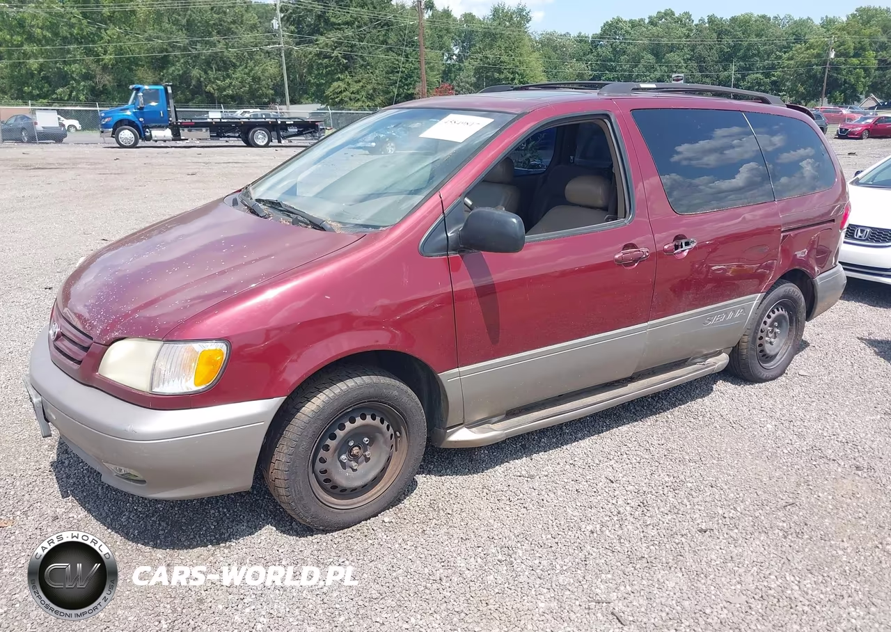2002 Toyota Sienna Xle VIN:4T3ZF13C62U464572 - 2