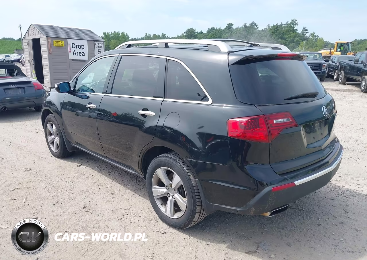 2013 Acura Mdx VIN:2HNYD2H23DH502280 - 3