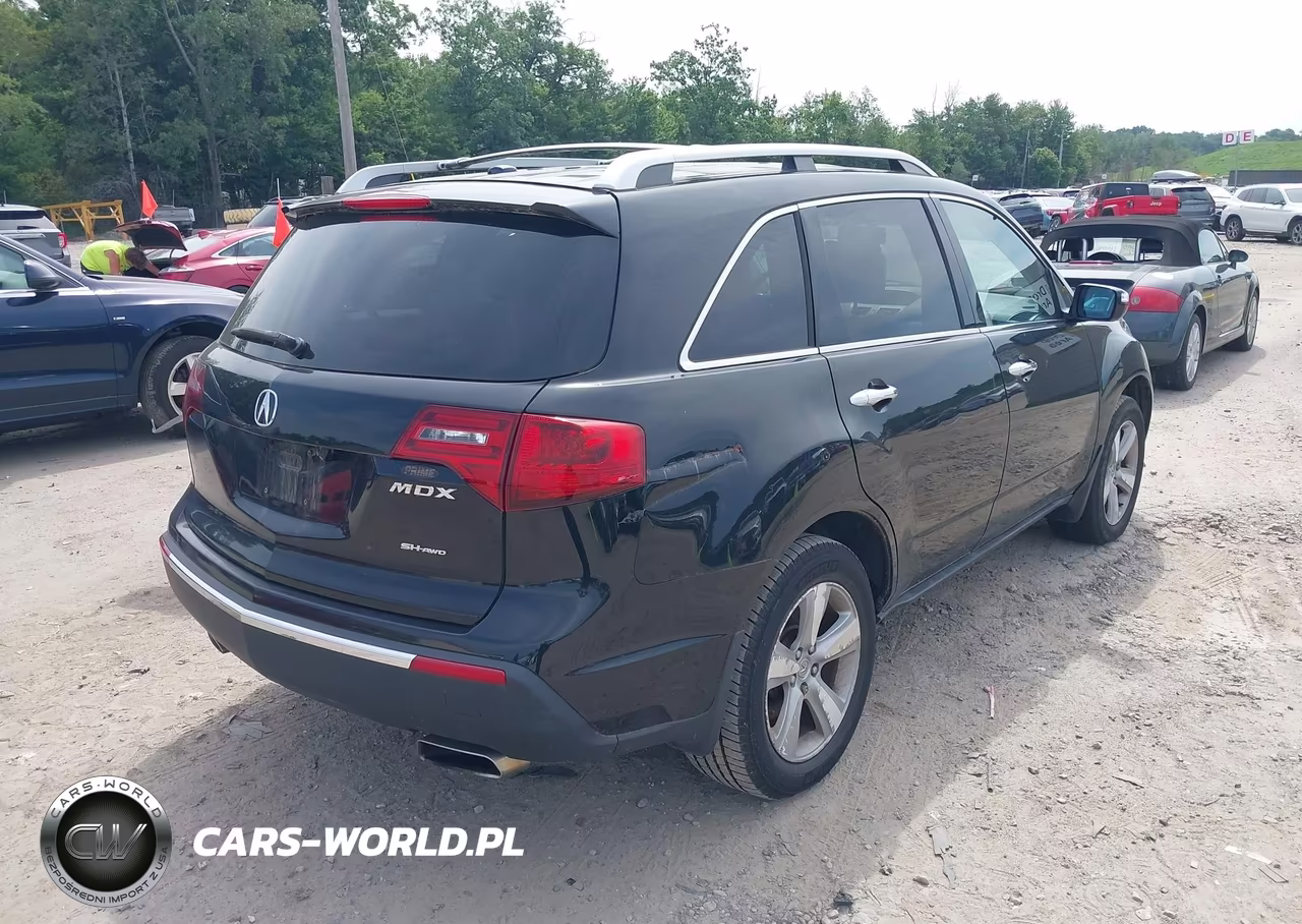 2013 Acura Mdx VIN:2HNYD2H23DH502280 - 4
