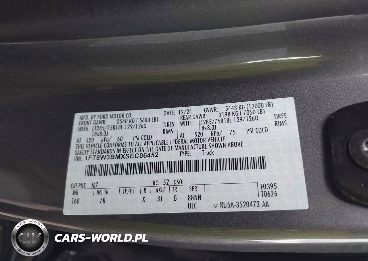 2025 Ford F-350 Platinum VIN:1FT8W3BMXSEC06452 - 9