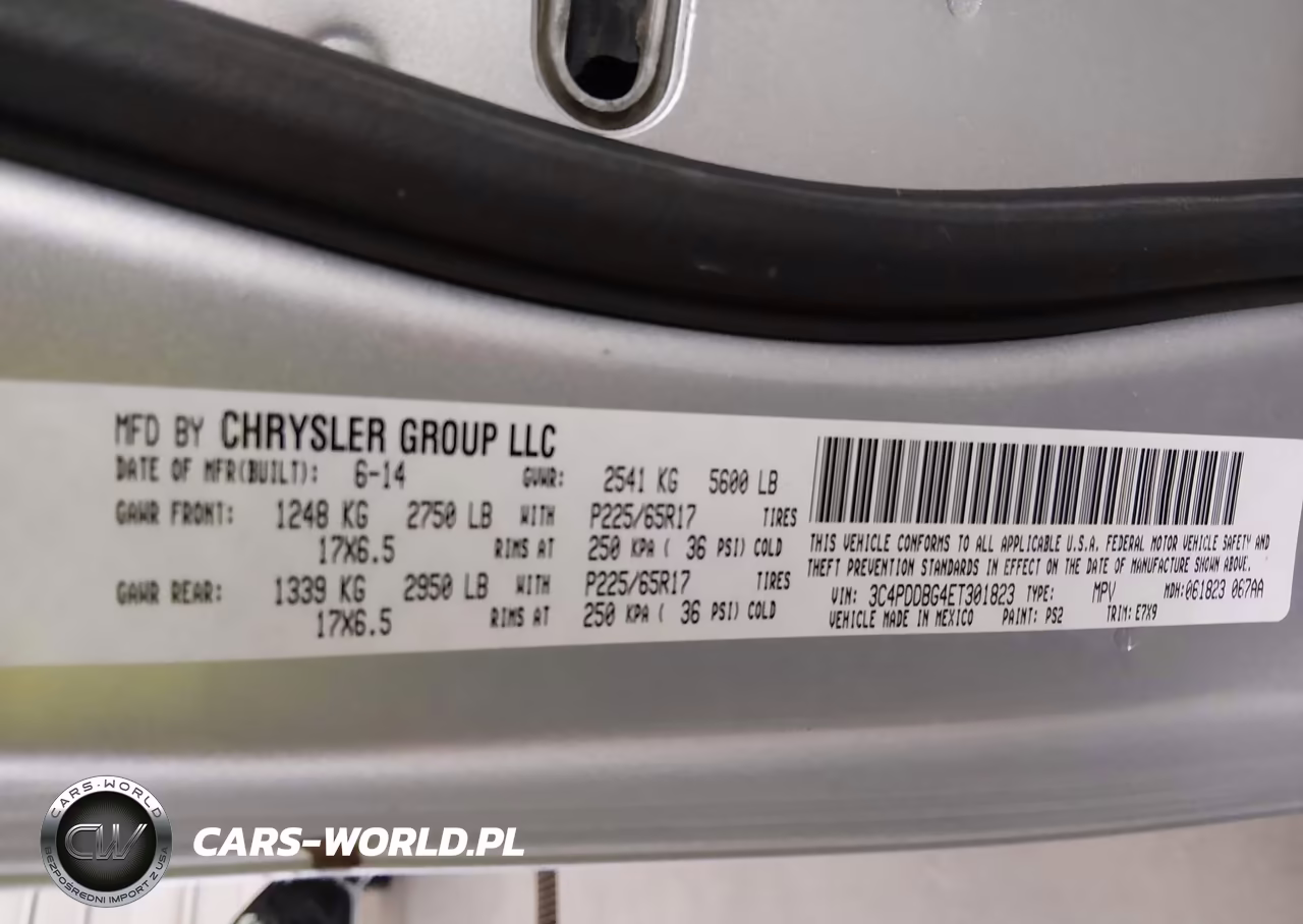 2014 Dodge Journey Sxt VIN:3C4PDDBG4ET301823 - 9