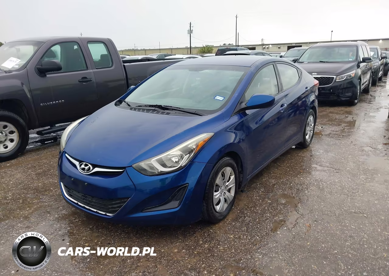 2016 Hyundai Elantra Se VIN:5NPDH4AE1GH789722 - 2