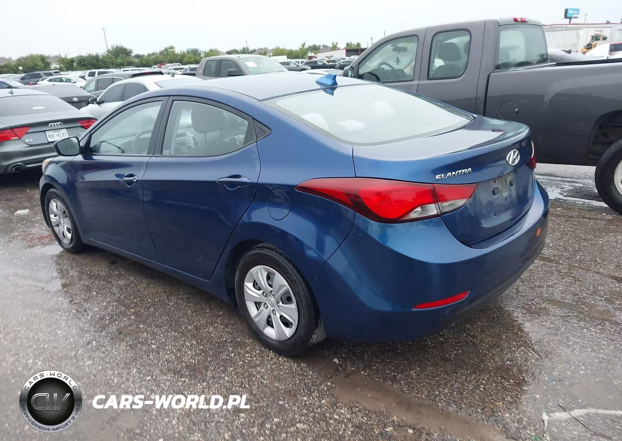 2016 Hyundai Elantra Se VIN:5NPDH4AE1GH789722 - 3