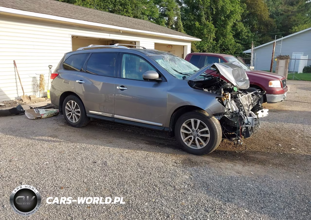 2015 Nissan Pathfinder Sl VIN:5N1AR2MM7FC694689 - 1