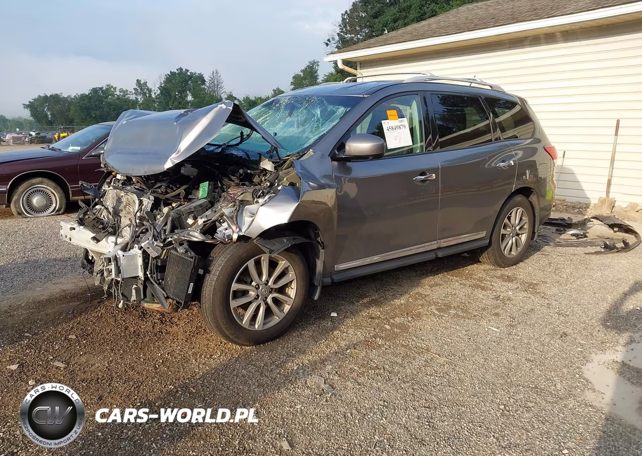 2015 Nissan Pathfinder Sl VIN:5N1AR2MM7FC694689 - 2