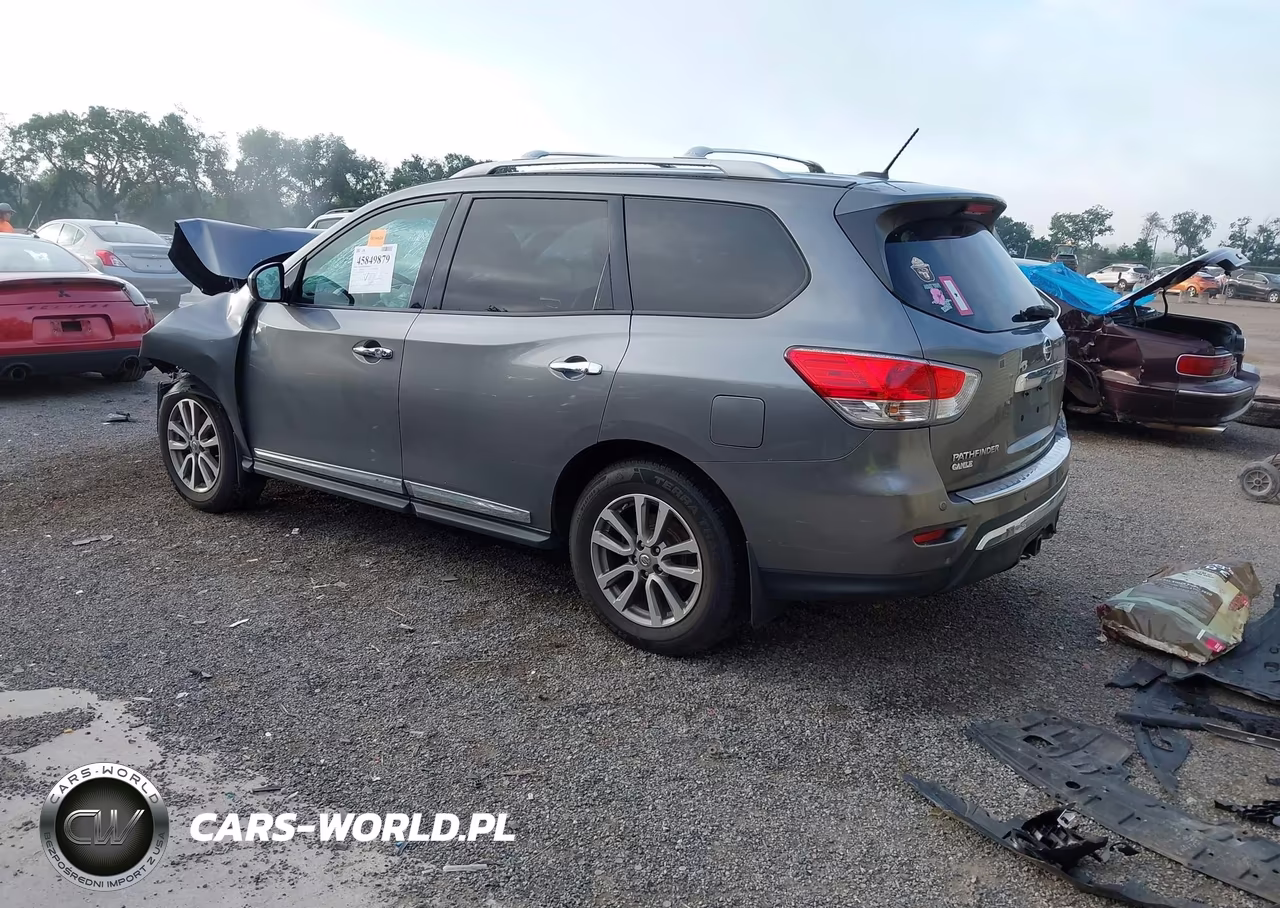 2015 Nissan Pathfinder Sl VIN:5N1AR2MM7FC694689 - 3