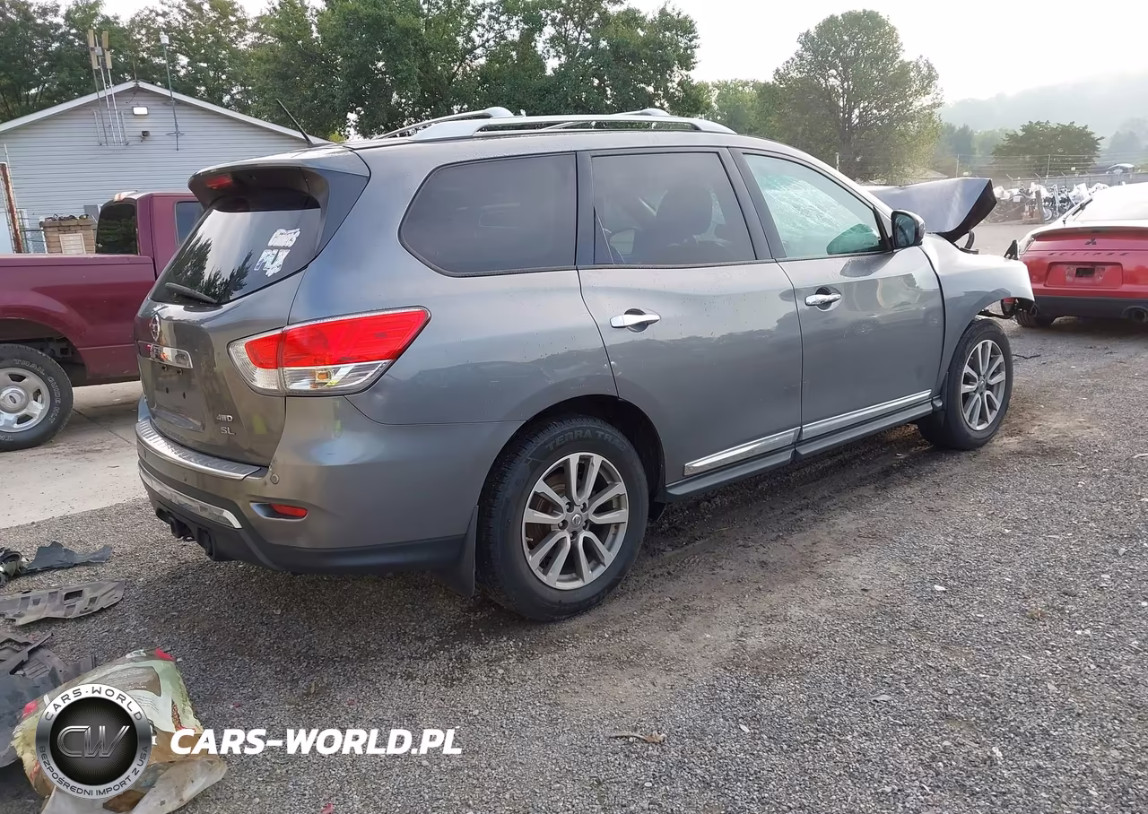 2015 Nissan Pathfinder Sl VIN:5N1AR2MM7FC694689 - 4
