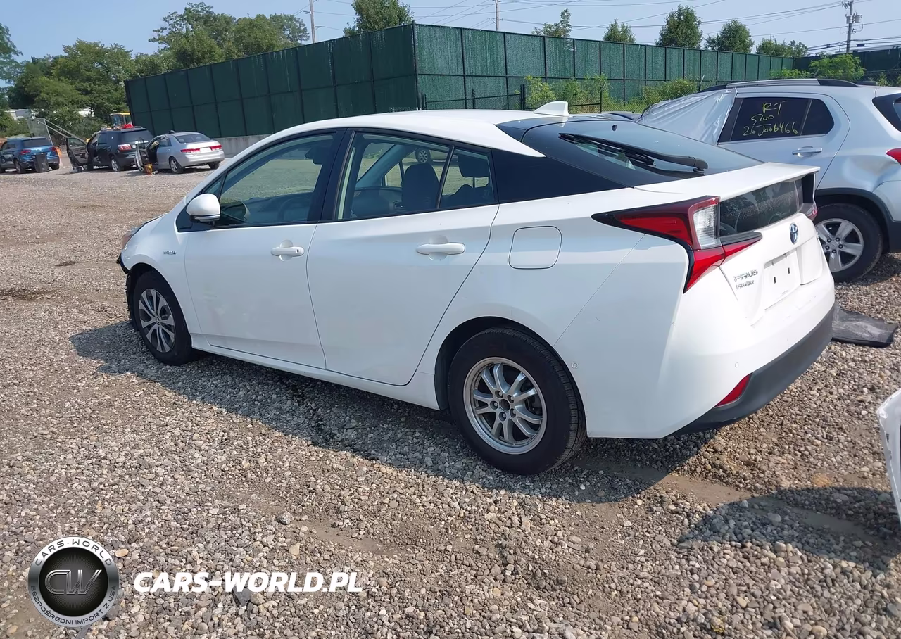 2020 Toyota Prius Le Awd-E VIN:JTDL9RFU7L3017902 - 3