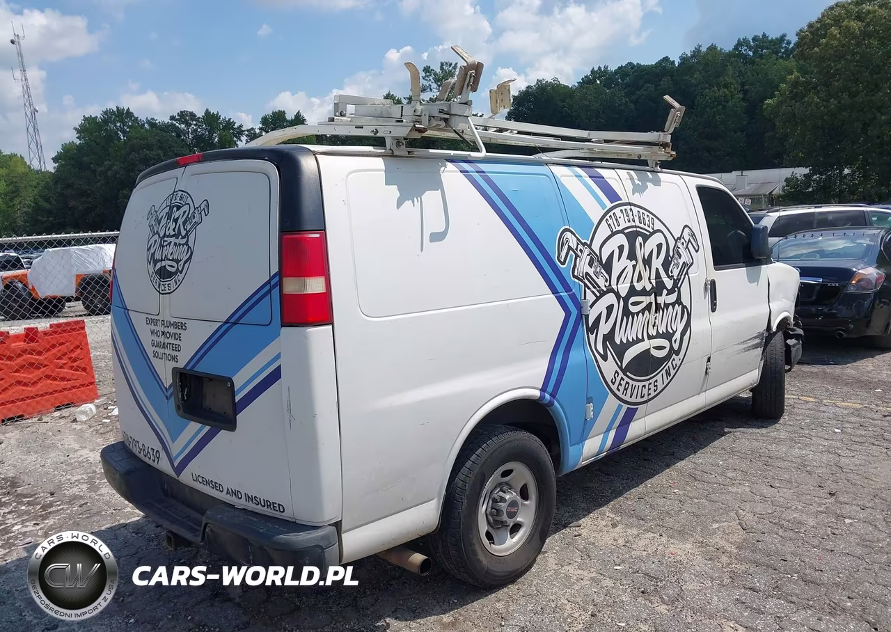 2009 Chevrolet Express Work Van VIN:1GCGG25C891125487 - 4