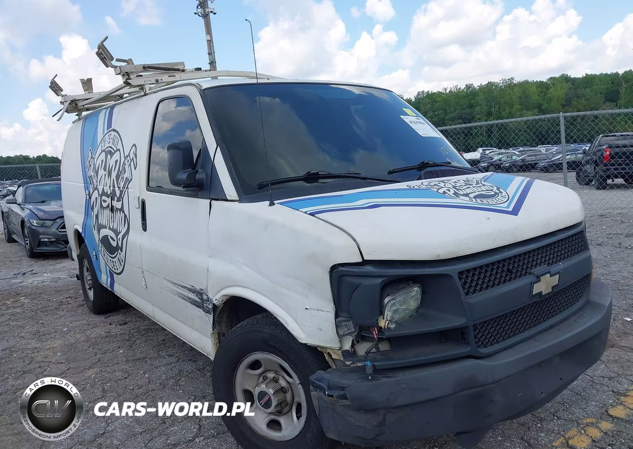 2009 Chevrolet Express Work Van VIN:1GCGG25C891125487 - 6