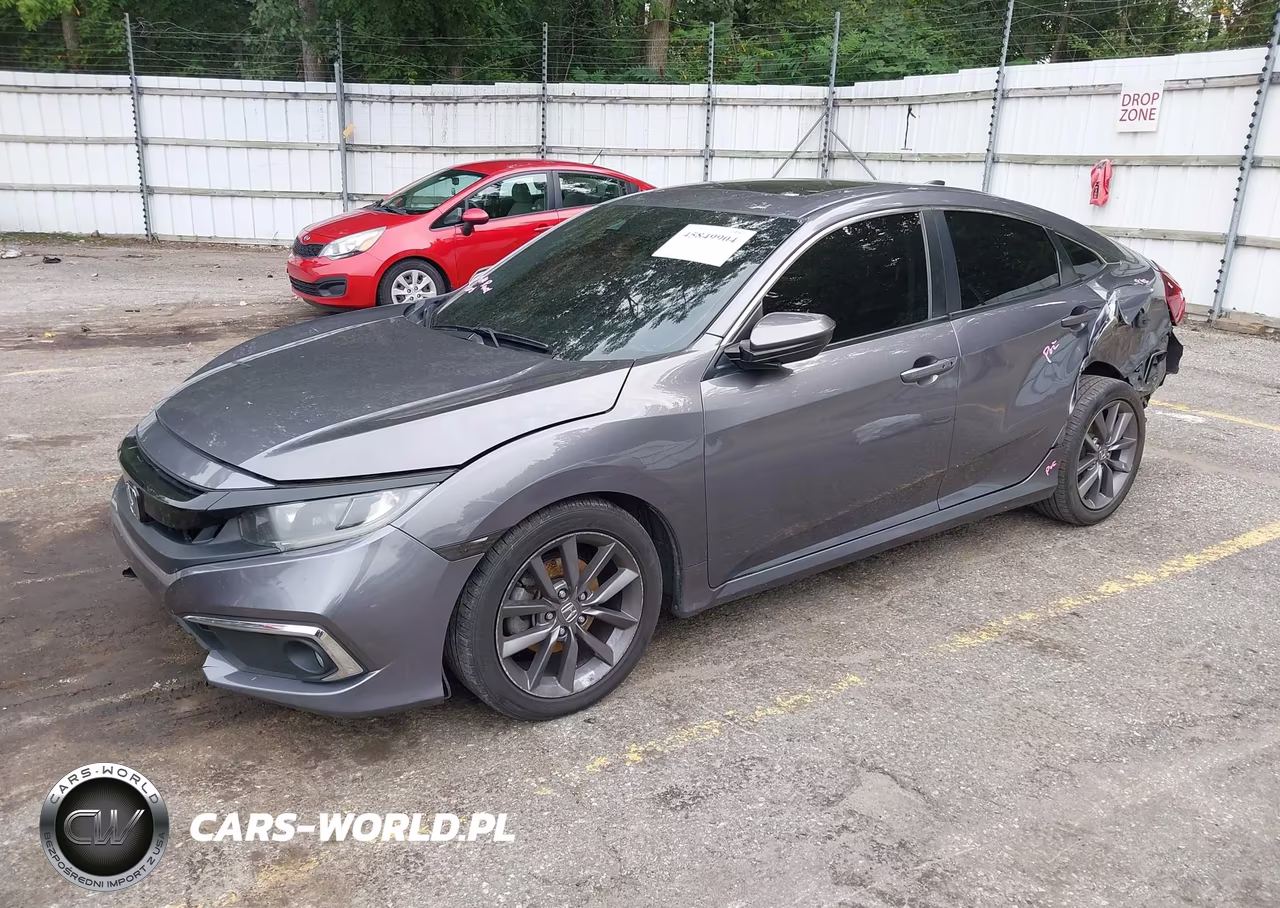 2020 Honda Civic Ex VIN:19XFC1F37LE210843 - 2