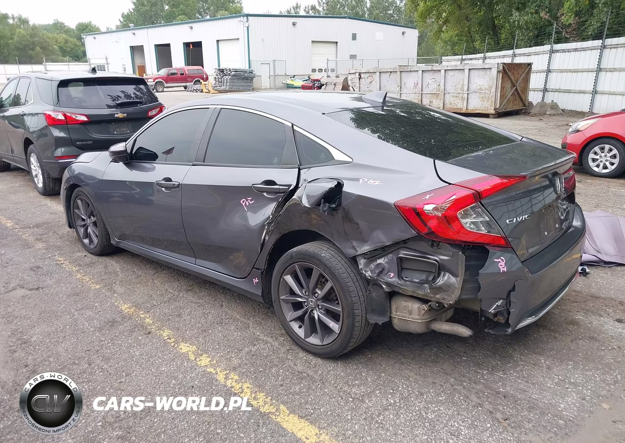 2020 Honda Civic Ex VIN:19XFC1F37LE210843 - 3