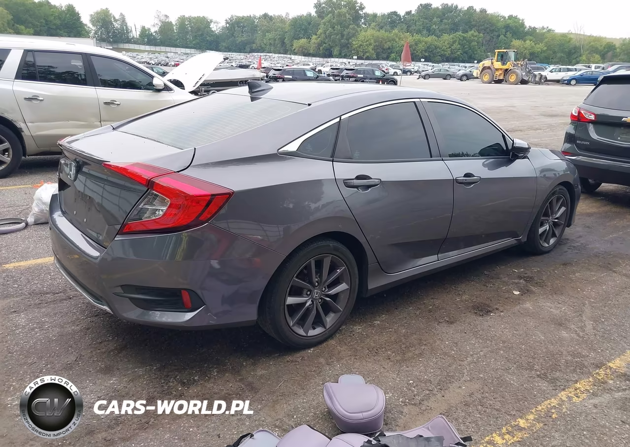 2020 Honda Civic Ex VIN:19XFC1F37LE210843 - 4