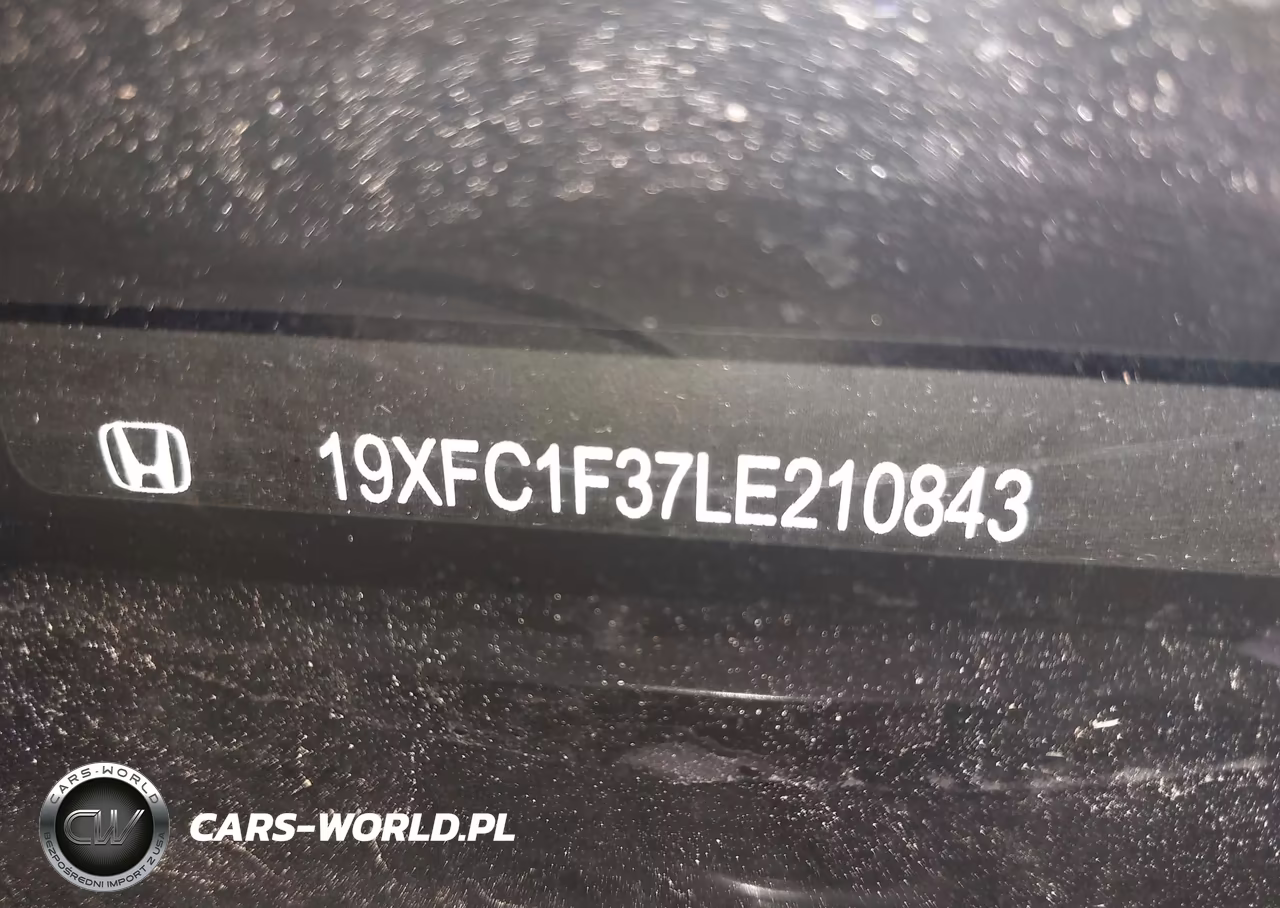 2020 Honda Civic Ex VIN:19XFC1F37LE210843 - 9