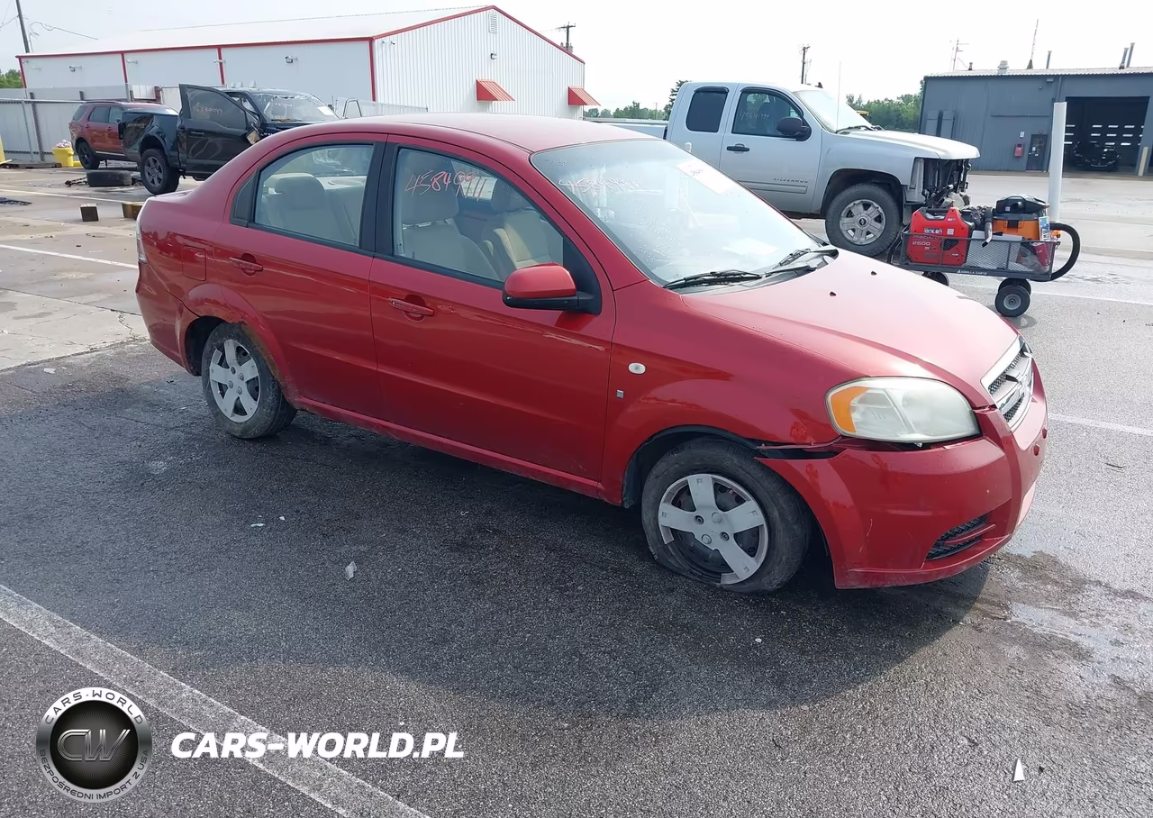 2008 Chevrolet Aveo Ls VIN:KL1TD56698B017803 - 1