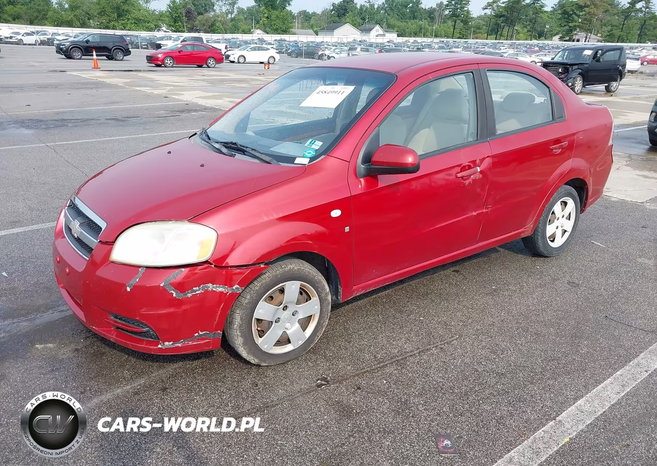 2008 Chevrolet Aveo Ls VIN:KL1TD56698B017803 - 2