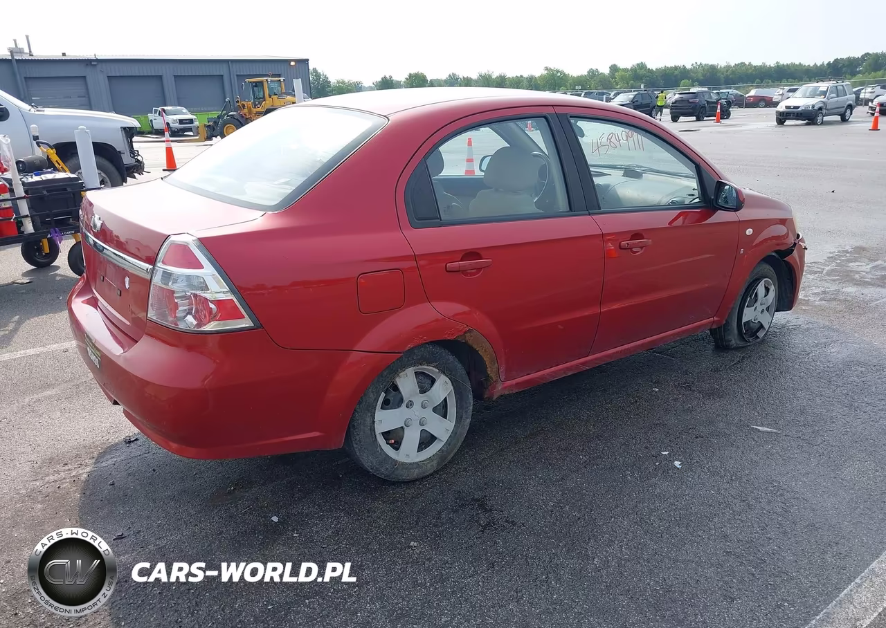 2008 Chevrolet Aveo Ls VIN:KL1TD56698B017803 - 4