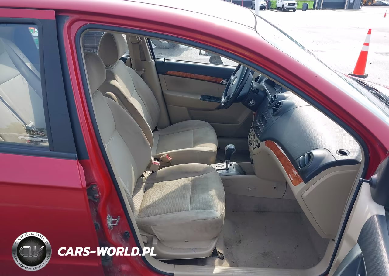 2008 Chevrolet Aveo Ls VIN:KL1TD56698B017803 - 5