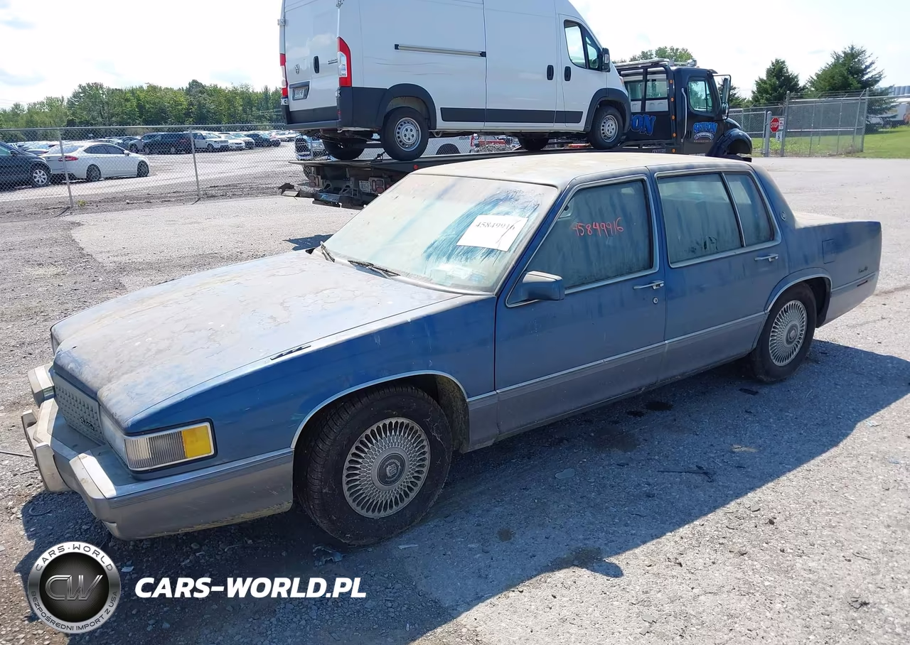 1990 Cadillac Deville VIN:1G6CD5334L4361901 - 2