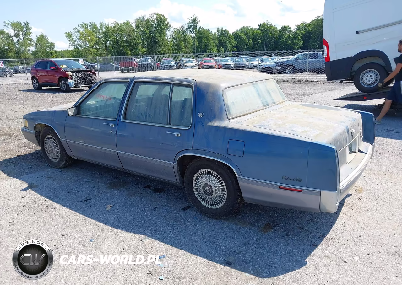 1990 Cadillac Deville VIN:1G6CD5334L4361901 - 3