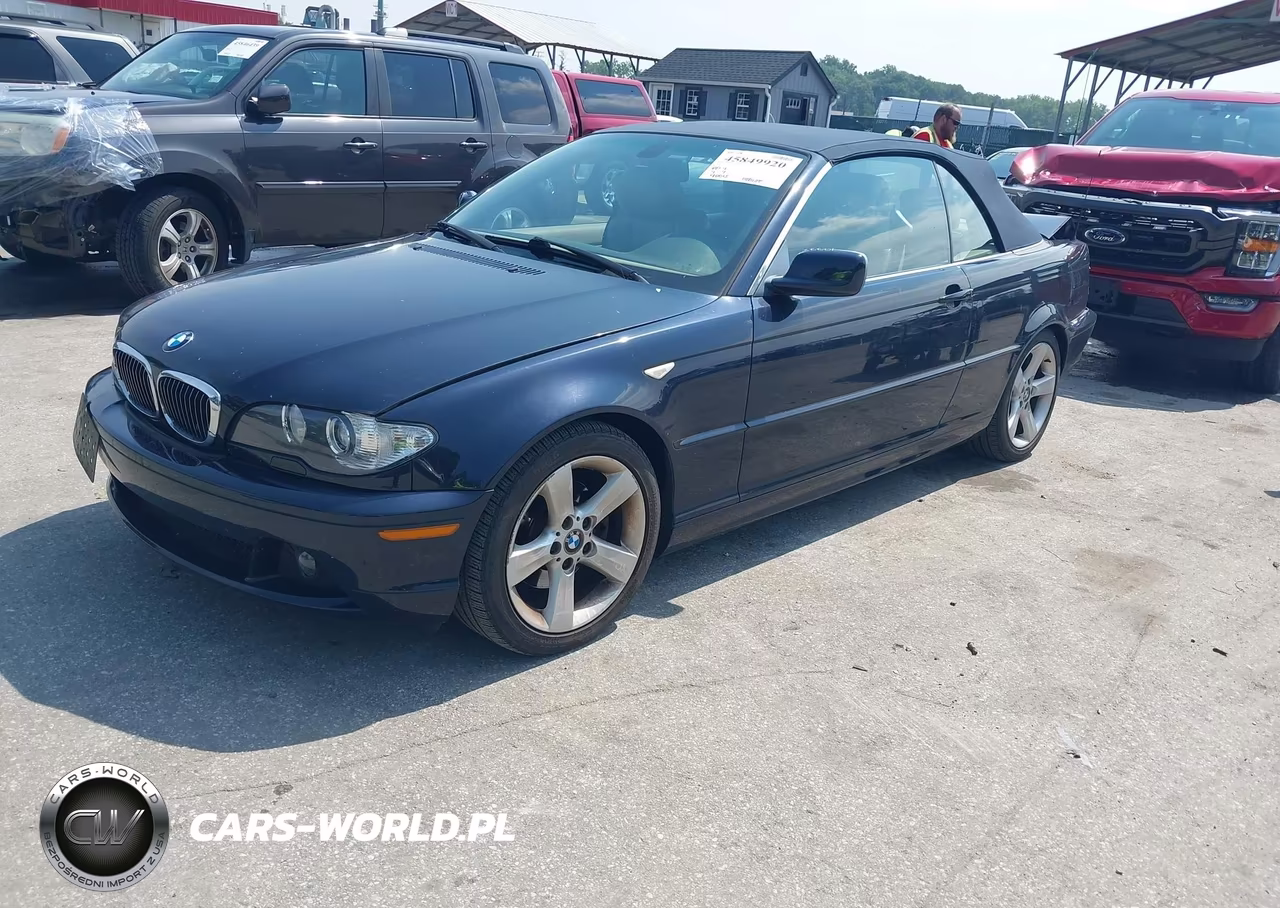 2006 BMW 325Ci VIN:WBABW33476PX83600 - 2