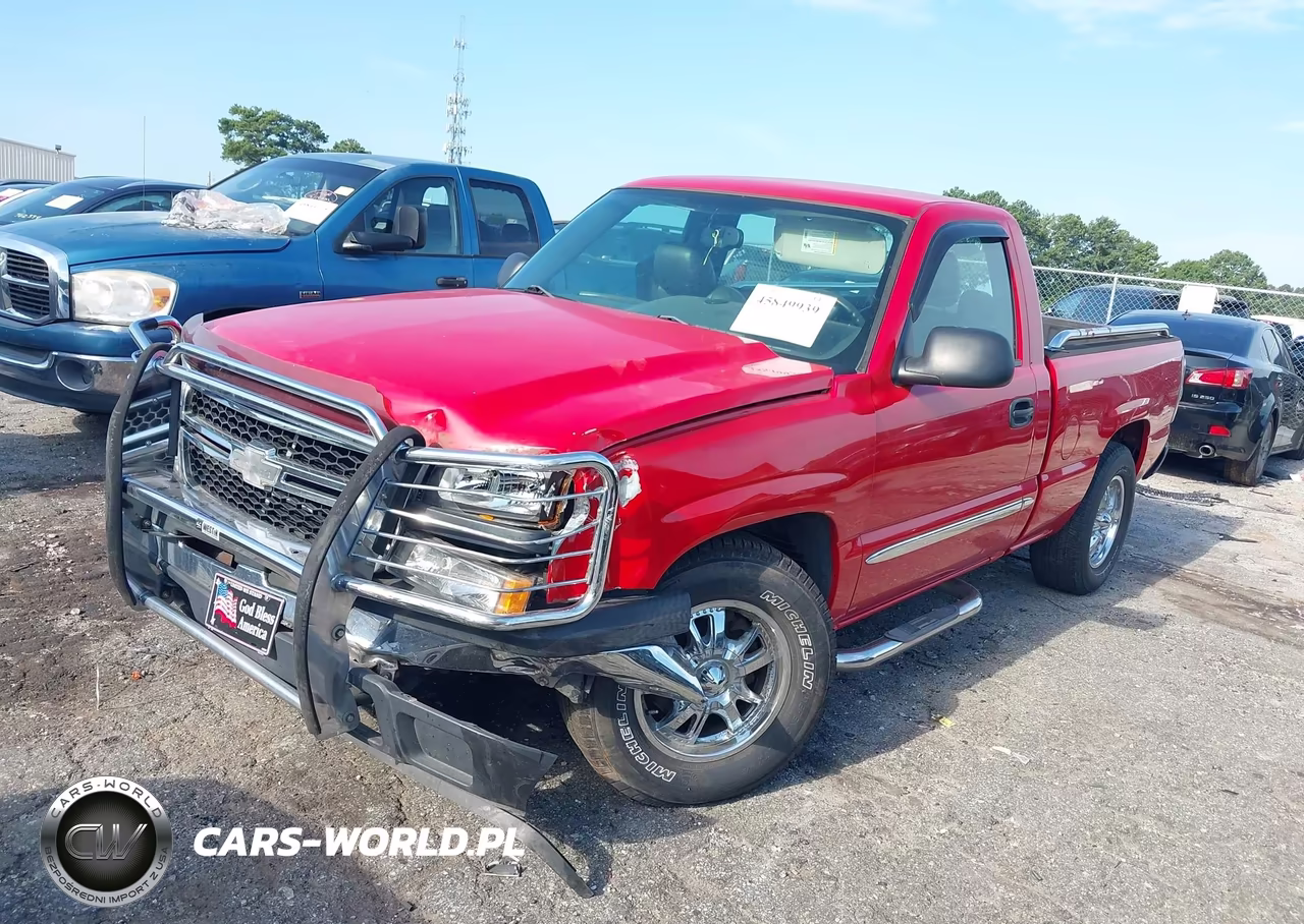 2006 Chevrolet Silverado 1500 Work Truck VIN:3GCEC14X76G244887 - 2