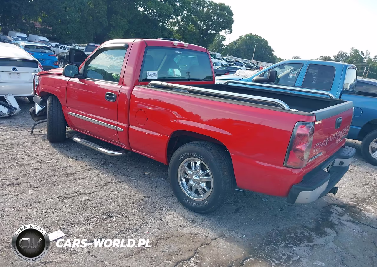 2006 Chevrolet Silverado 1500 Work Truck VIN:3GCEC14X76G244887 - 3