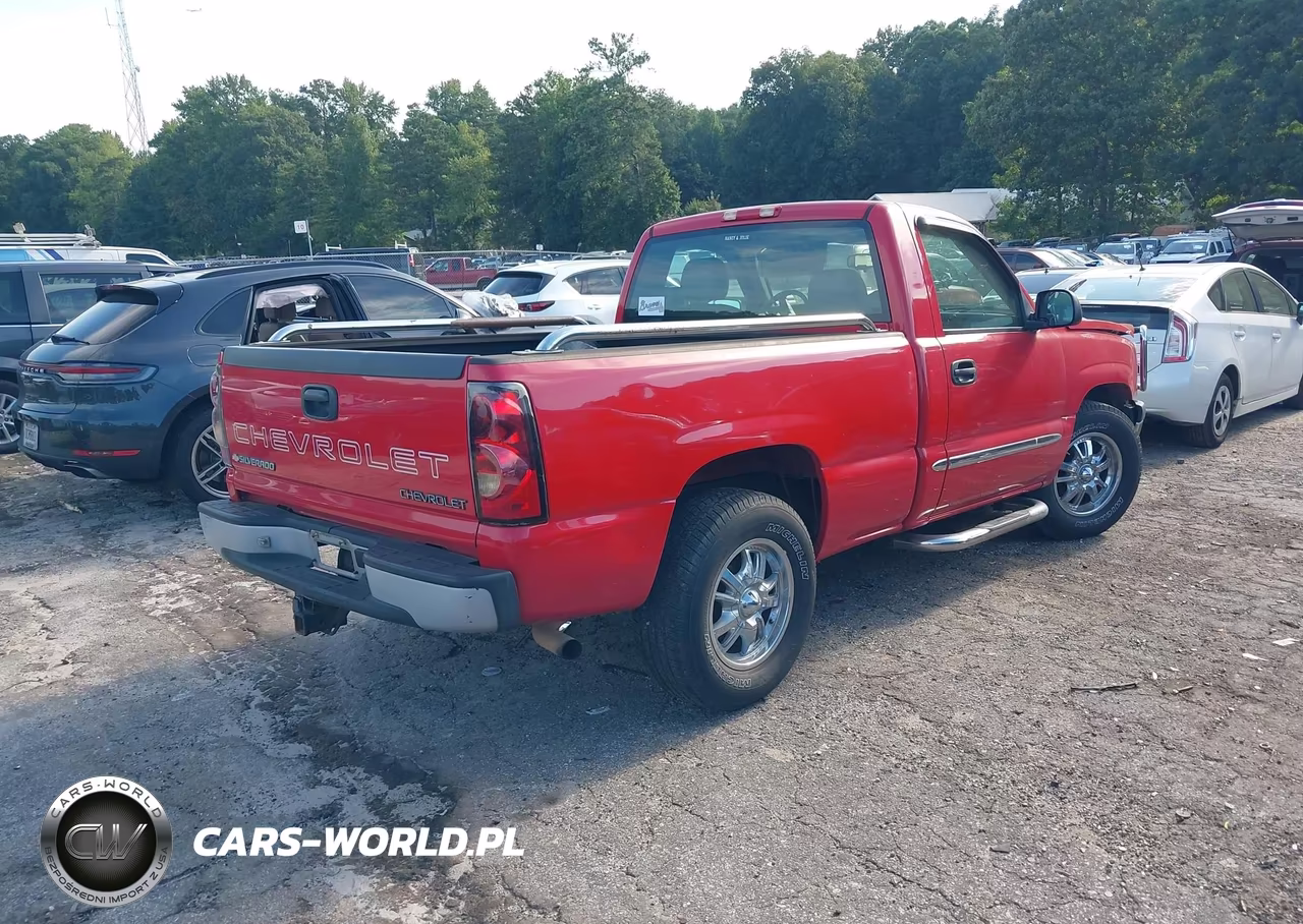 2006 Chevrolet Silverado 1500 Work Truck VIN:3GCEC14X76G244887 - 4