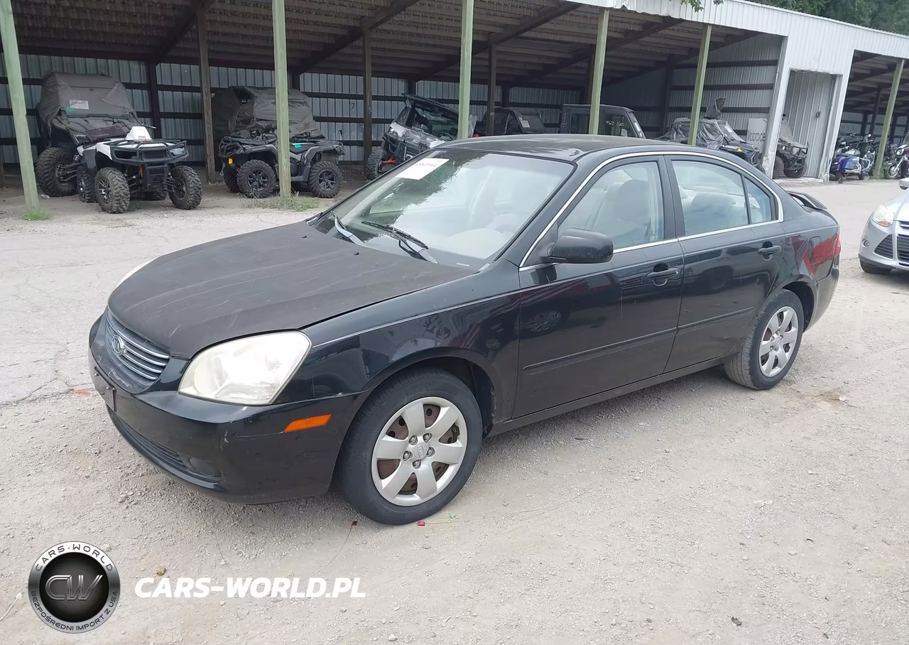 2008 Kia Optima Lx VIN:KNAGE123585212692 - 2