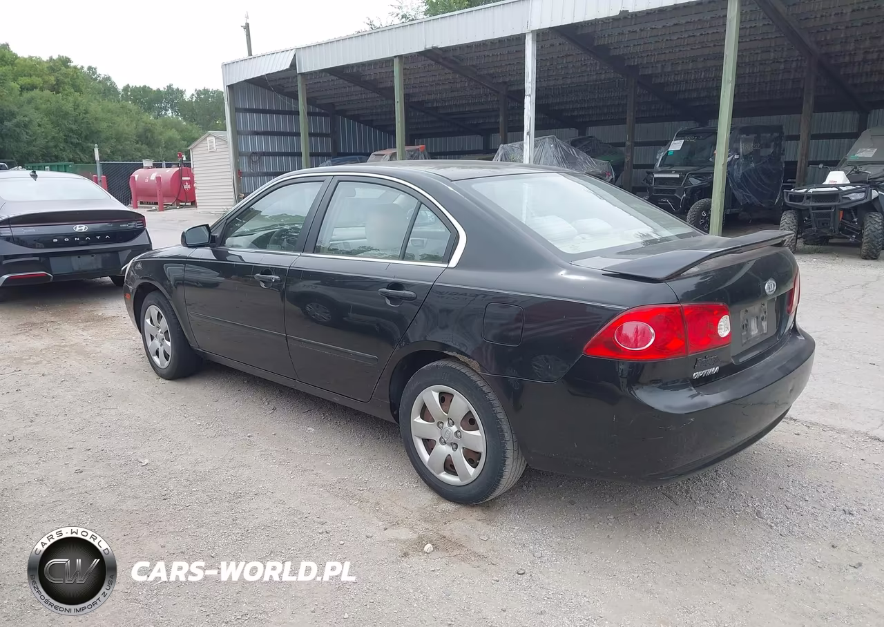 2008 Kia Optima Lx VIN:KNAGE123585212692 - 3