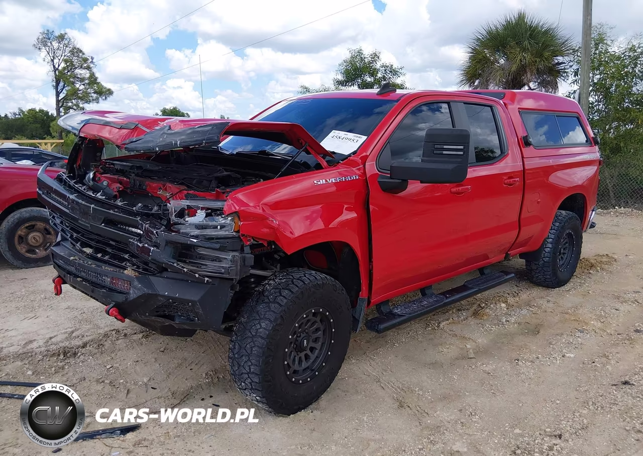 2019 Chevrolet Silverado 1500 Lt VIN:1GCRYDEK4KZ299377 - 2