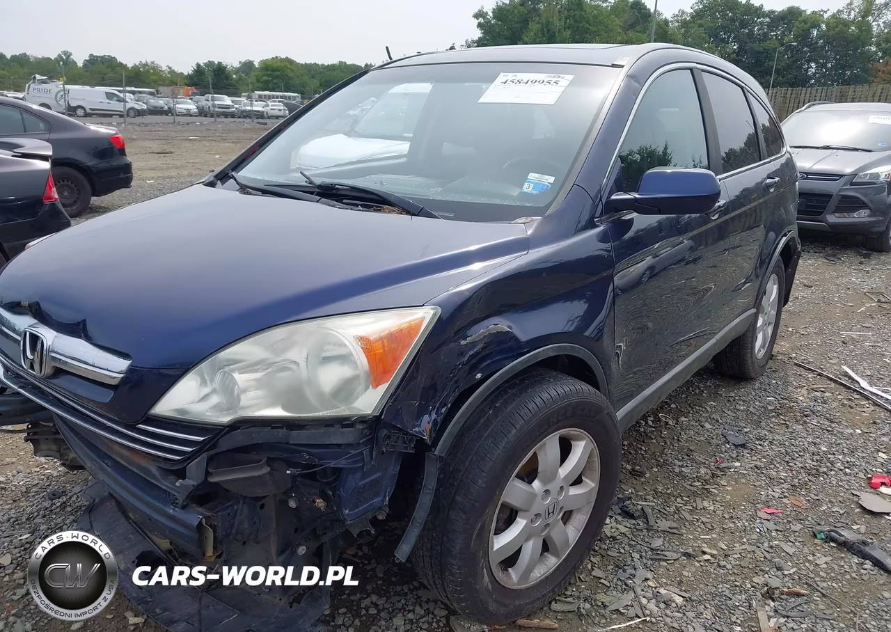 2009 Honda Cr-V Ex-L VIN:5J6RE487X9L008341 - 2