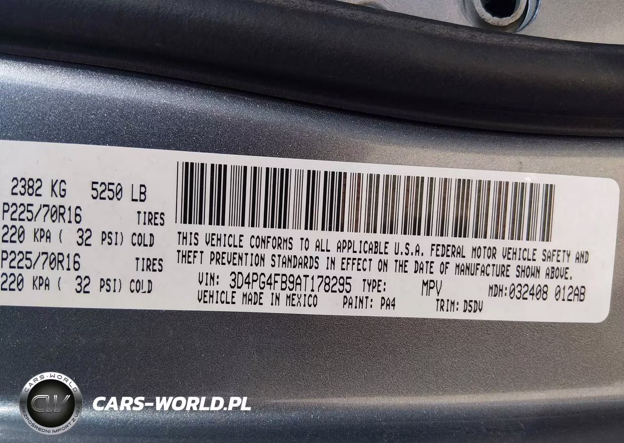 2010 Dodge Journey Se VIN:3D4PG4FB9AT178295 - 9