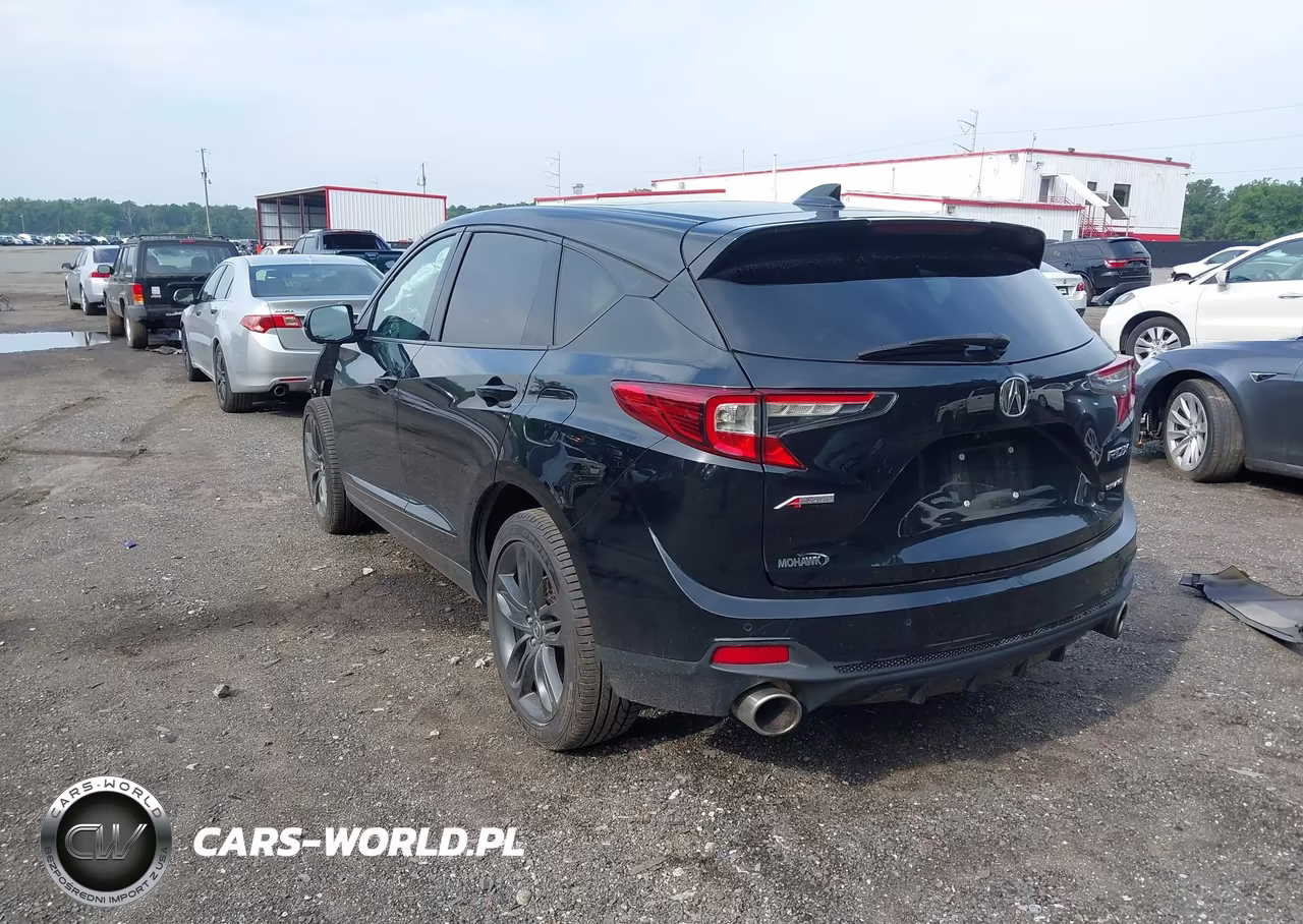 2022 Acura Rdx A-Spec Package VIN:5J8TC2H6XNL010891 - 3