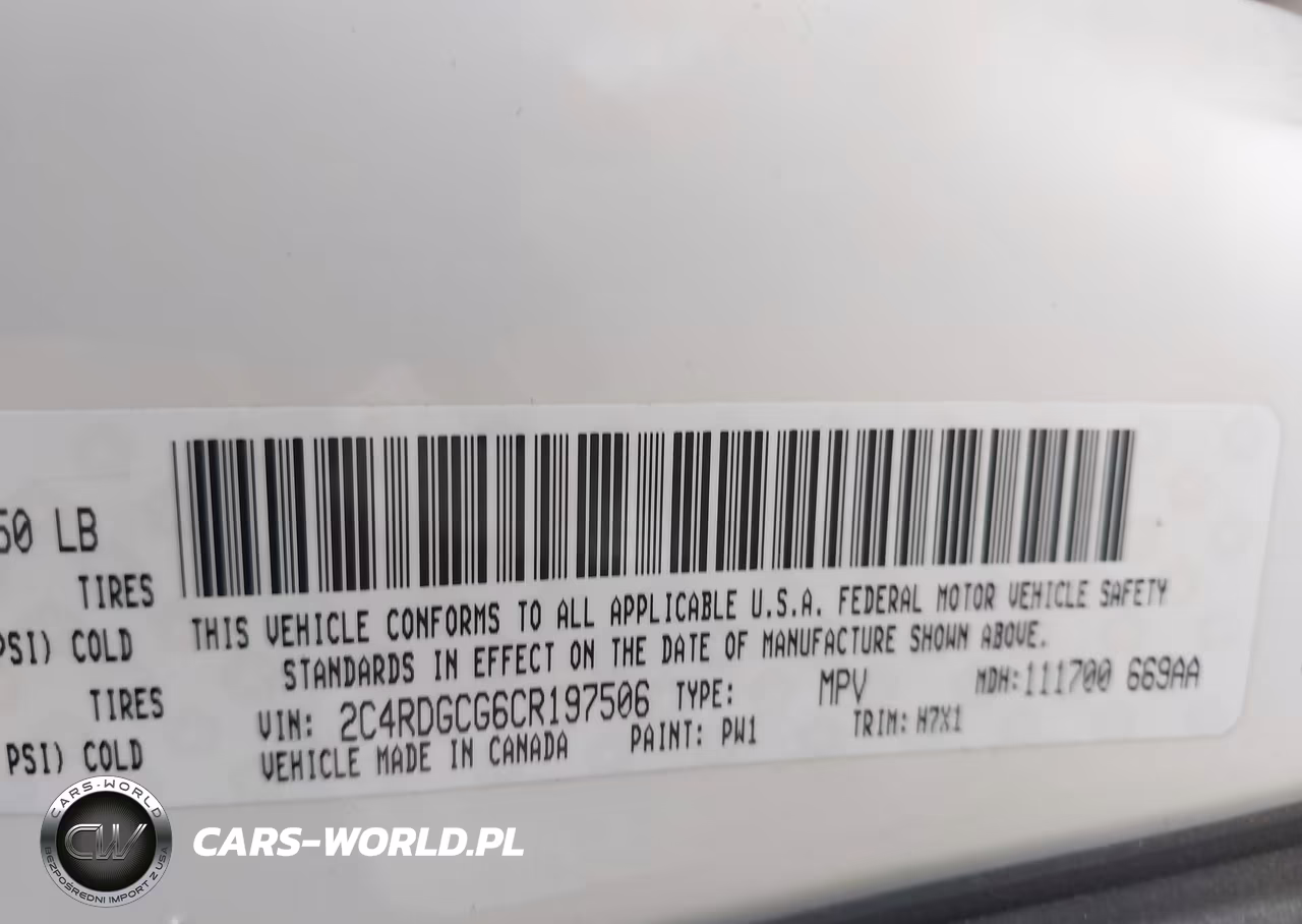 2012 Dodge Grand Caravan Sxt VIN:2C4RDGCG6CR197506 - 9