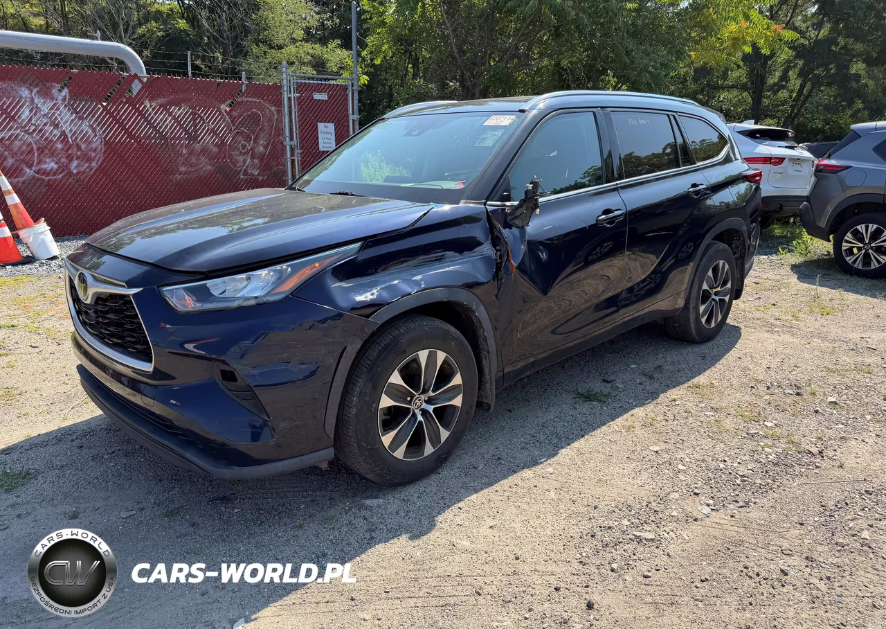 2020 Toyota Highlander Xle VIN:5TDGZRBHXLS512460 - 2