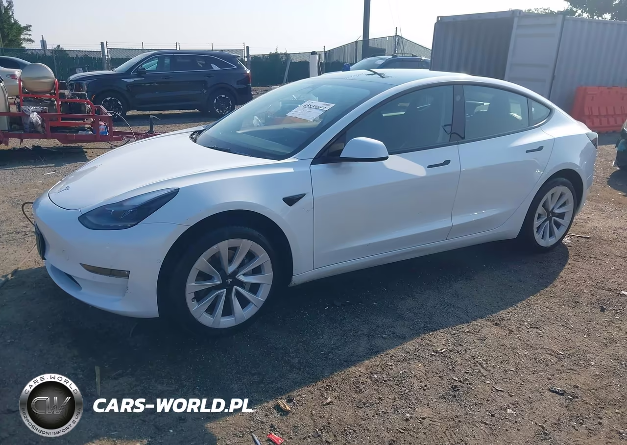 2022 Tesla Model 3 Long Range Dual Motor All-Wheel Drive VIN:5YJ3E1EB2NF192979 - 2