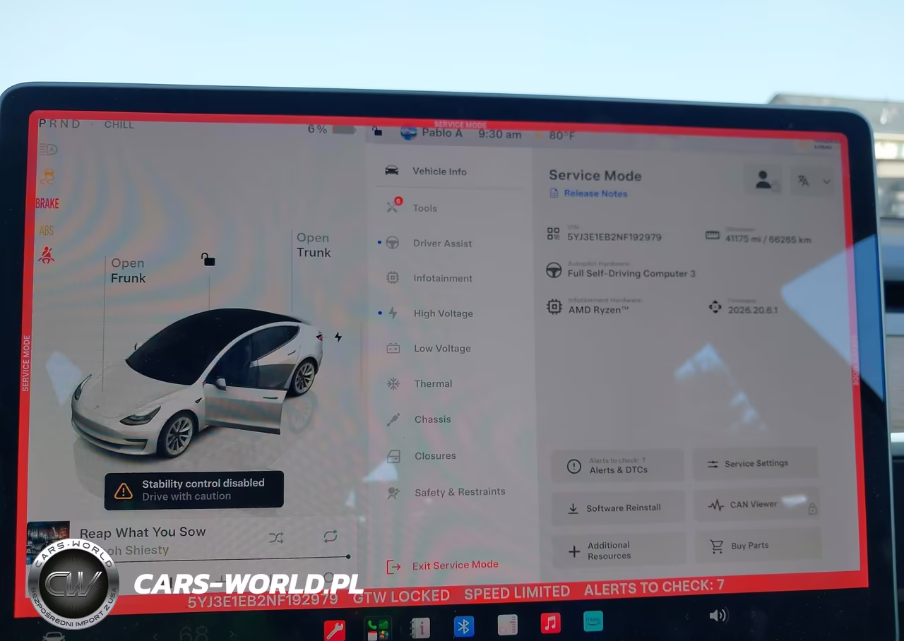 2022 Tesla Model 3 Long Range Dual Motor All-Wheel Drive VIN:5YJ3E1EB2NF192979 - 7