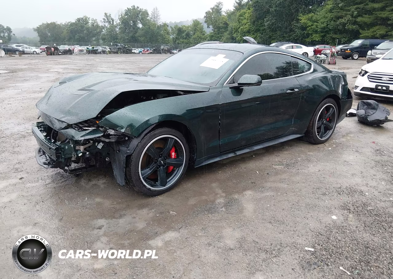2019 Ford Mustang Bullitt VIN:1FA6P8K03K5503180 - 2