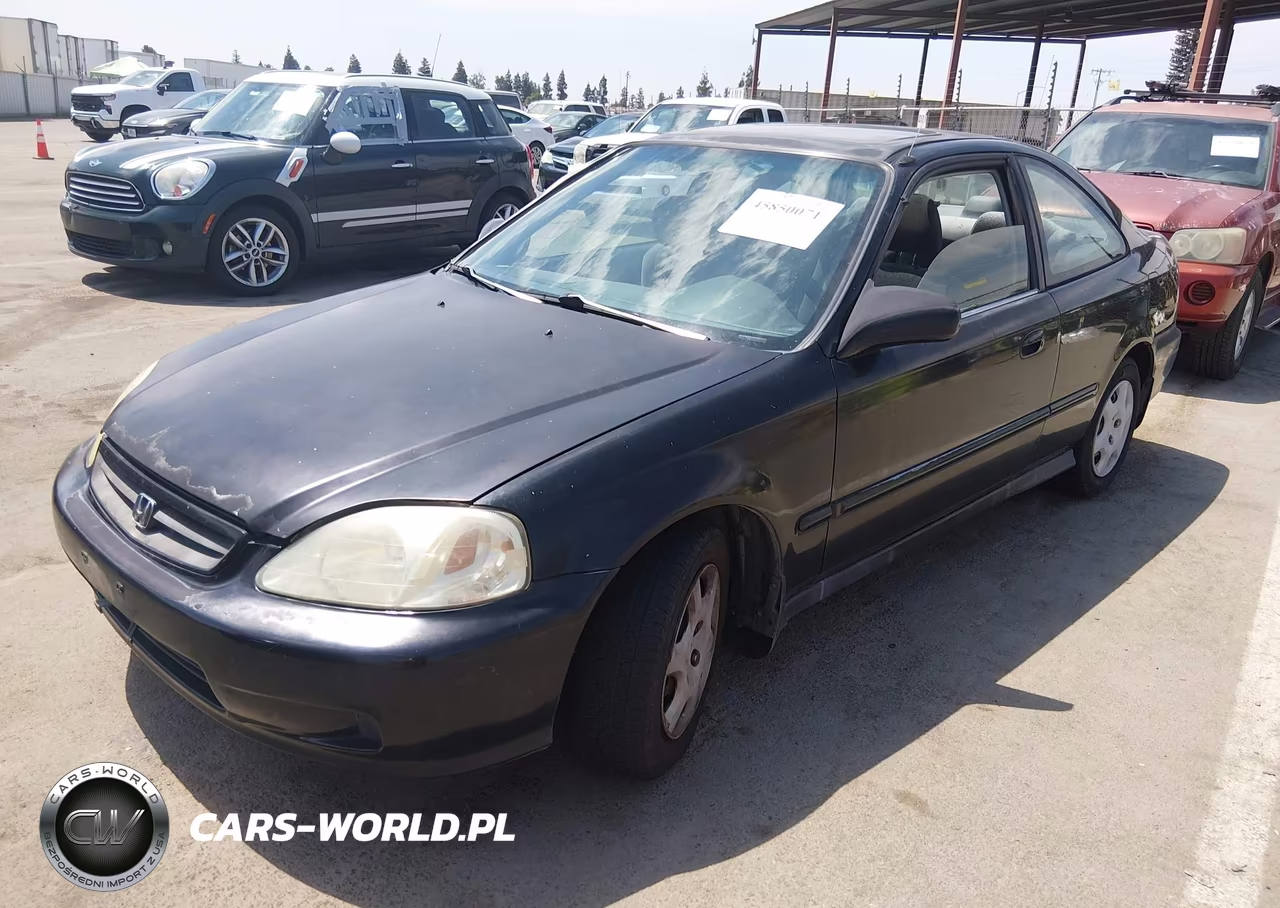 2000 Honda Civic Ex VIN:1HGEJ8245YL124908 - 2