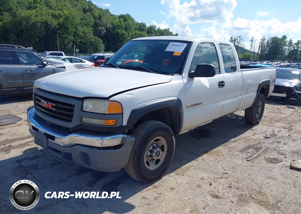 2006 GMC Sierra 2500Hd Work Truck VIN:1GTHK29U66E227994 - 2