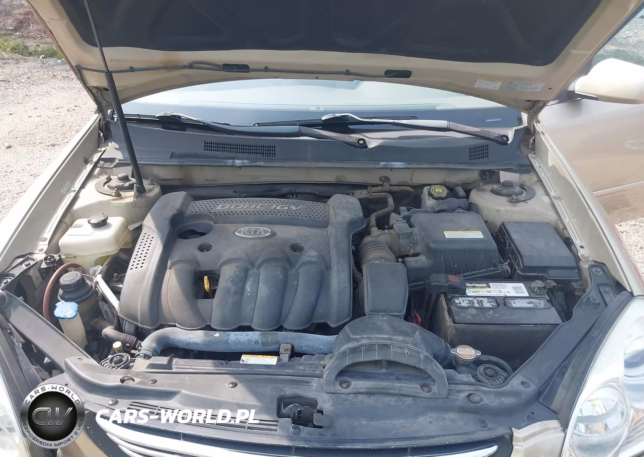 2007 Kia Optima Lx VIN:KNAGE123675164196 - 10