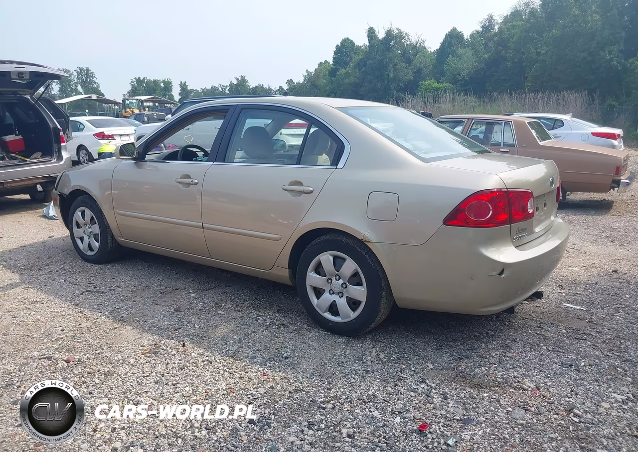2007 Kia Optima Lx VIN:KNAGE123675164196 - 3