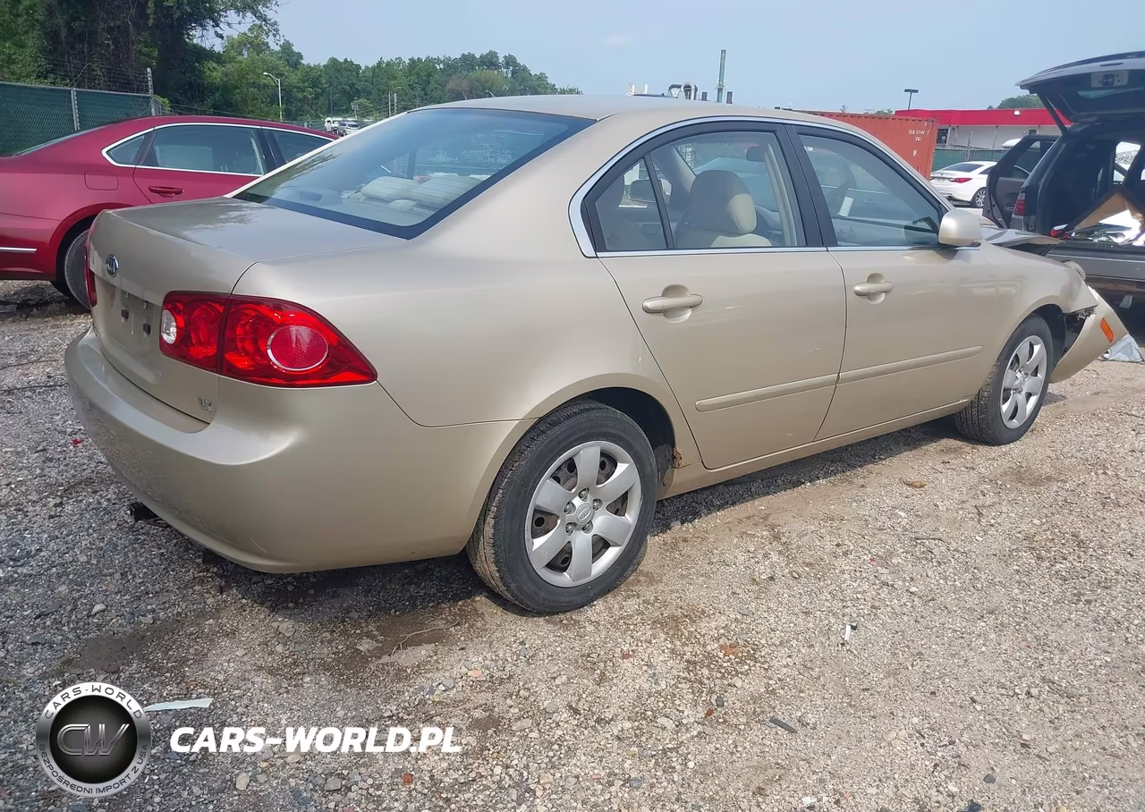 2007 Kia Optima Lx VIN:KNAGE123675164196 - 4
