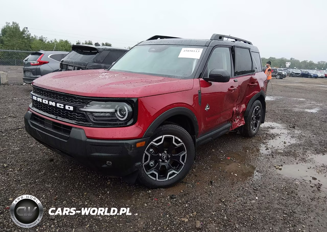 2025 Ford Bronco Sport Outer Banks VIN:3FMCR9CN8SRF67358 - 2