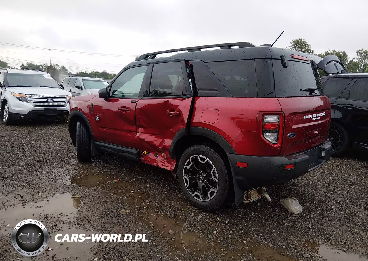 2025 Ford Bronco Sport Outer Banks VIN:3FMCR9CN8SRF67358 - 3