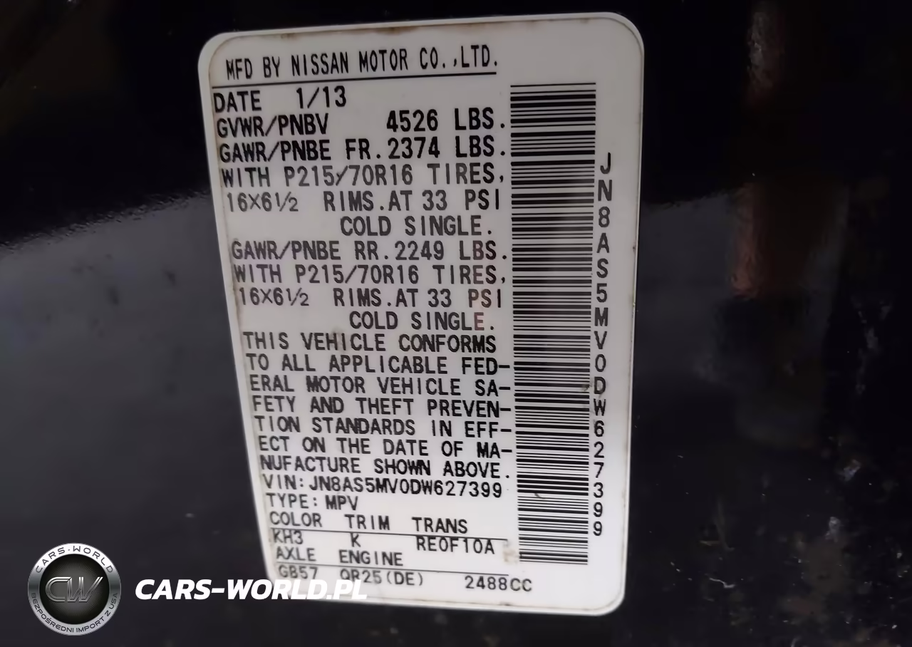 2013 Nissan Rogue S VIN:JN8AS5MV0DW627399 - 9